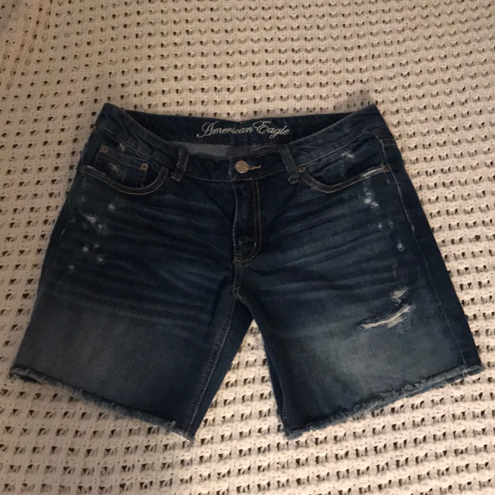 AE denim shorts size 6